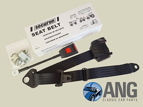 SECURON 500/30 FRONT INERTIA SEAT BELT KIT ; AUSTIN, MORRIS 1100, 1300, ADO16