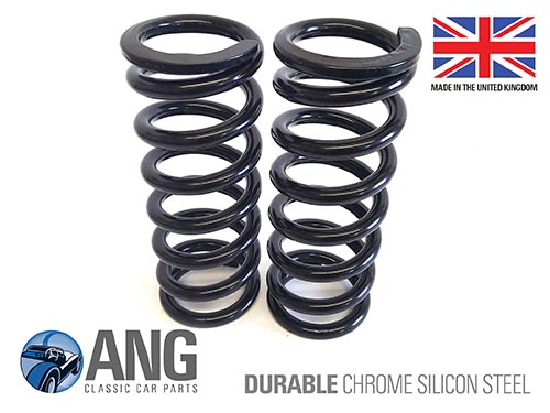 UPRATED FRONT ROAD SPRINGS (SILICON CHROME) ; MGA TWIN CAM, MkII DELUXE