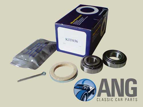 FRONT WHEEL BEARING KIT (1) ; STANDARD 8, 10, PENNANT