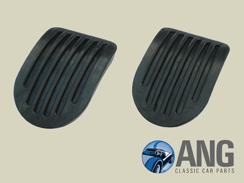 PEDAL RUBBERS (PAIR) ; MGB, MGB-GT, MGB-GT V8