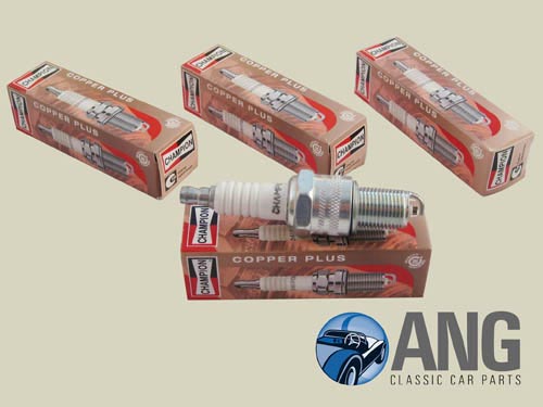 CHAMPION N9YC SPARK PLUGS (4) ; MARINA, ITAL 1300, ALLEGRO 1300