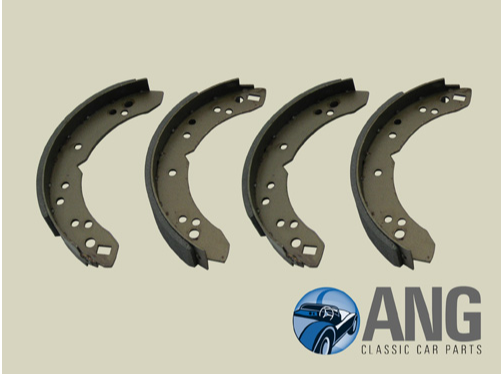 REAR BRAKE SHOES SET ; ANGLIA 105E