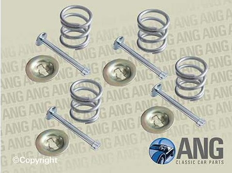 BRAKE SHOE RETAINING PINS & SPRING KIT (FRONT OR REAR) ; LEYLAND SHERPA &#39;74-&#39;82