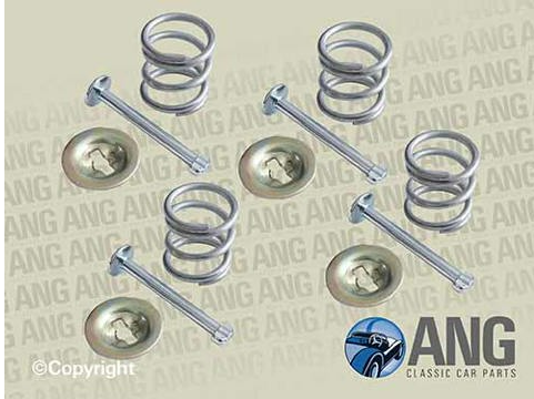 REAR BRAKE SHOE PIN & SPRING KIT ; RELIANT SCIMITAR GTE SE6A