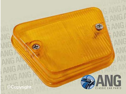 LUCAS FRONT SIDE INDICATOR LAMP LENS (LEFT HAND) ; TR6