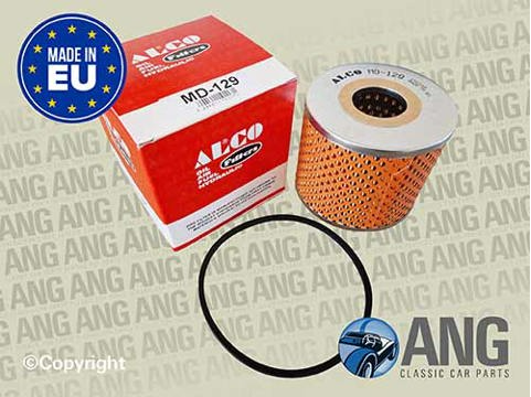 OIL FILTER (PAPER ELEMENT) ; AUSTIN, MORRIS, 1100, 1300 ADO16 (AUTOMATIC)