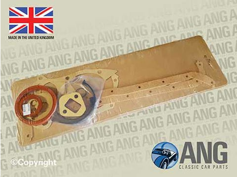 ENGINE SUMP GASKET SET ; CAPRI 1300, 1300GT, 1600, 1600GT Mk1