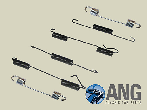 REAR BRAKE SHOE PULL OFF SPRINGS (AXLE SET) ; MGB, MGB-GT &#39;65-&#39;80