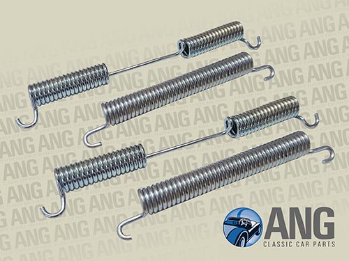 REAR BRAKE SHOE RETAINING SPRINGS ; TR4, TR4A