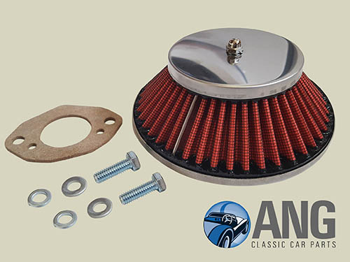 CONE STYLE AIR FILTER & FITTINGS (HS4 SU) ; MIDGET 1500