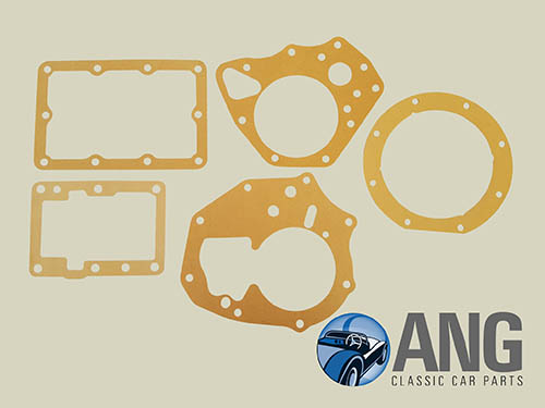 MANUAL GEARBOX GASKET KIT (4 SYNCHRO + OVERDRIVE) ; MGB, MGB-GT &#39;67-&#39;80