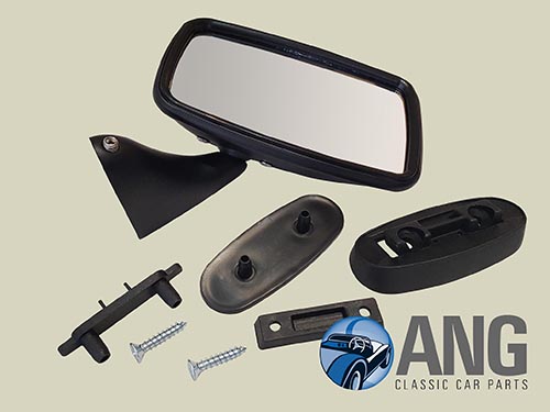 BLACK PAINTED DOOR MIRROR (RH) ; SPITFIRE