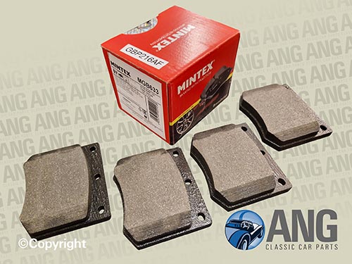 BRAKE PAD SET (MINTEX) ; GT6 MkIII (KE/KF12390&gt;) JAN &#39;73-DEC &#39;73