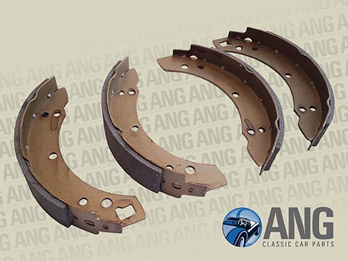 BRAKE SHOE SET (4) ; CAPRI Mk1 1300, 1300GT, 1600