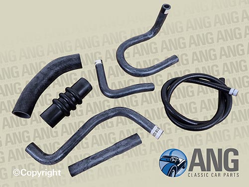 RADIATOR WATER HOSES KIT ; HERALD 13/60 (1967-1971)