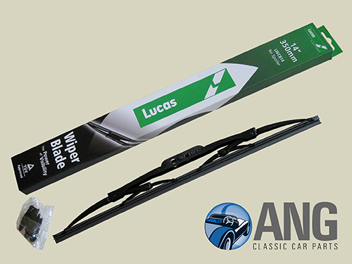 LUCAS 14&quot; BLACK WINDSCREEN WIPER BLADE ; TOLEDO, 1500 FWD, 1500TC