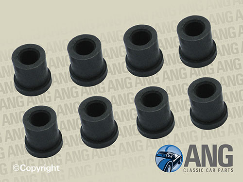 REAR SPRING SHACKLE PIN BUSHES (8) ; MIDGET & SPRITE &#39;63&gt;