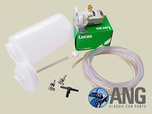 LUCAS WINDSCREEN WASHER PUMP KIT ; SPITFIRE 1500 (FH100021&gt;) &#39;77-&#39;80