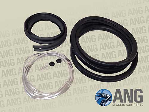 WINDSCREEN RUBBER SEALS & TRIMS KIT ; TR4, TR4A