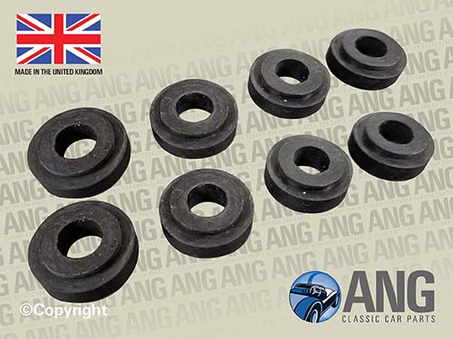 GEARBOX SELECTOR LINKAGE BUSHES (8) ; SHERPA K2, DAF 200, 400, LDV 200 (1982-1996)