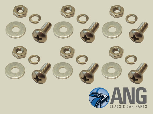 BONNET CATCHES FITTING BOLT KIT ; GT6