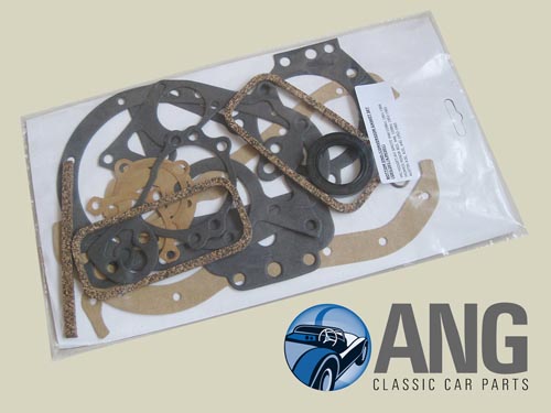 ENGINE BOTTOM END GASKET SET ; AUSTIN A30, A35, A40 FARINA &#39;52-&#39;65