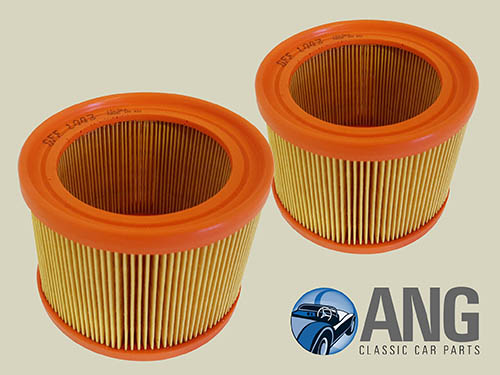 AIR FILTERS (PAPER ELEMENT) x 2 ; MGB, MGB-GT