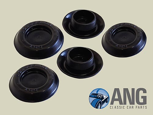BODY SHELL PLASTIC GROMMETS x 5 (5/8&quot;) ; MGB, MGB-GT, MGB-GT V8