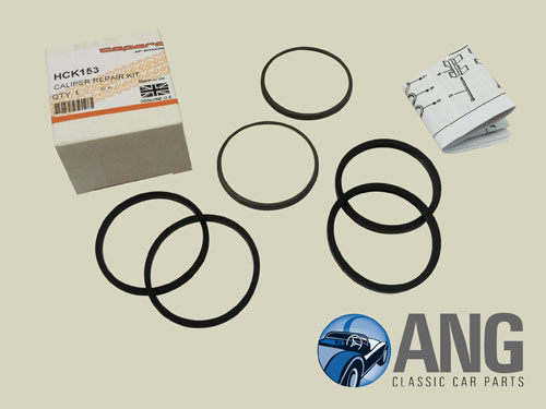 BRAKE CALIPER PISTON SEALS KIT ; AUSTIN, MORRIS, RILEY 1100 Mk1 &gt;&#39;67