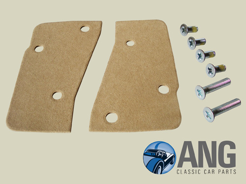 DOOR CATCH STRIKER PLATE FITTING KIT ; GT6