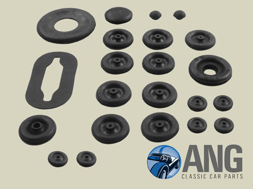 BODY SHELL RUBBER GROMMET KIT (BULKHEAD) ; TR6